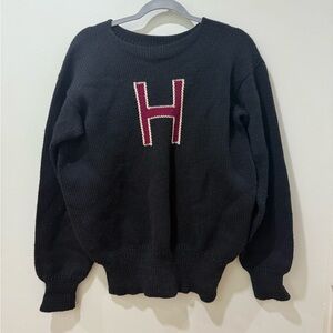 Harvard University Vintage Varsity Club Wool Sweater